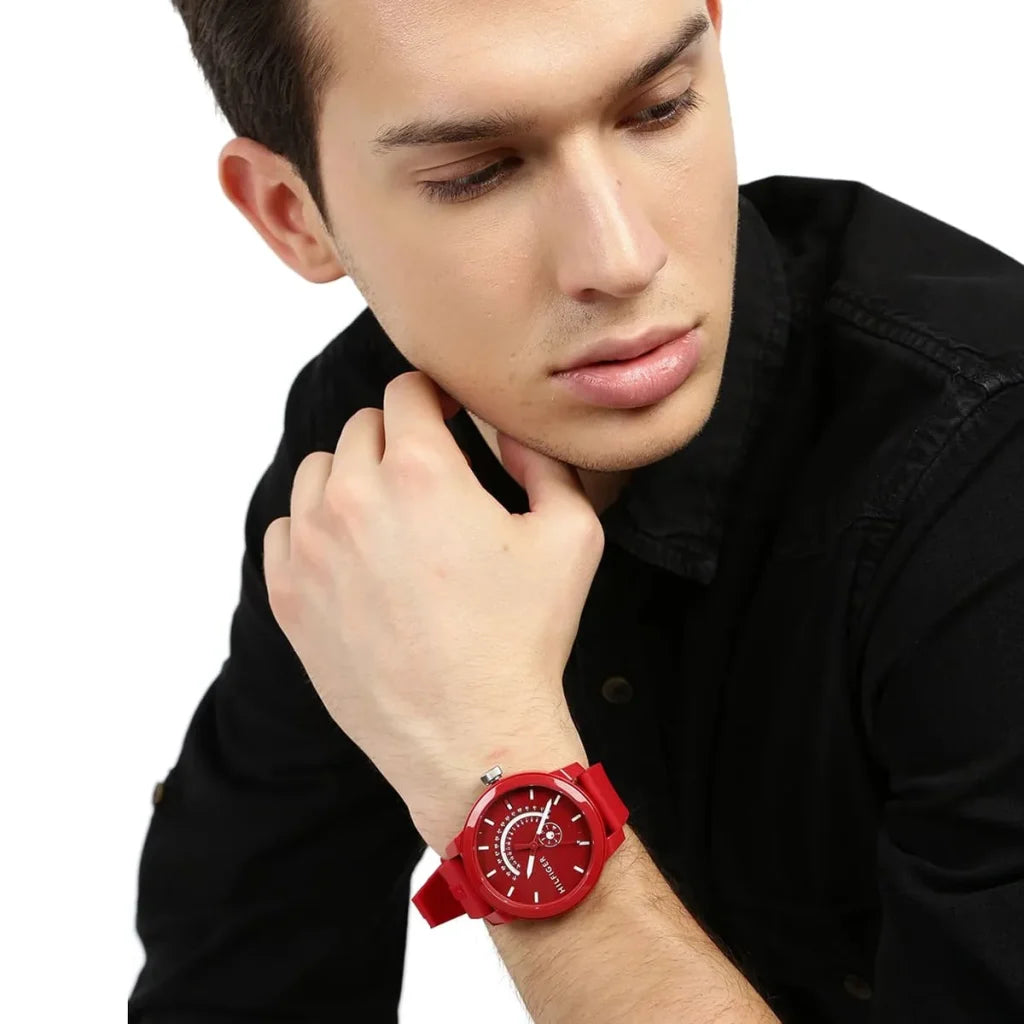 Men's Tommy Hilfiger Red Strap Watch - 1791480